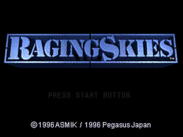 Pantallazo de Raging Skies para PlayStation