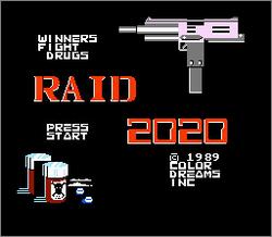 Pantallazo de Raid 2020 para Nintendo (NES)