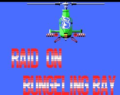 Pantallazo de Raid On Bungeling Bay para MSX