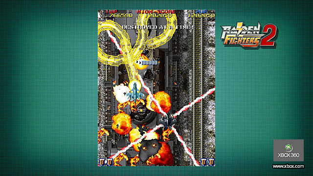 Pantallazo de Raiden Fighters Aces para Xbox 360