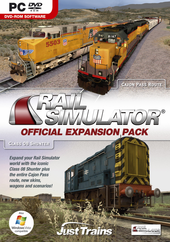 Caratula de Rail Simulator: Official Expansion Pack para PC