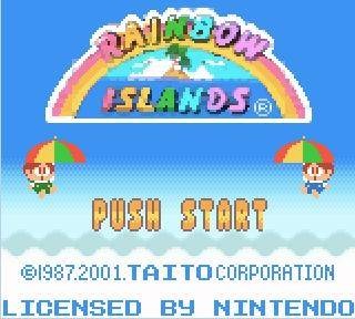 Pantallazo de Rainbow Islands para Game Boy Color