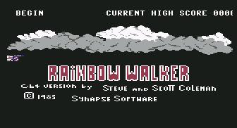 Pantallazo de Rainbow Walker para Commodore 64