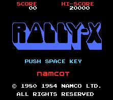 Pantallazo de Rally - X para MSX