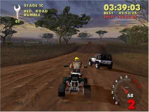 Pantallazo de Rally Paris Dakar para PlayStation 2