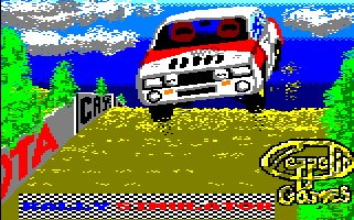 Pantallazo de Rally Simulator para Amstrad CPC