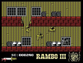 Pantallazo de Rambo 3 para MSX