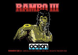 Pantallazo de Rambo 3 para MSX