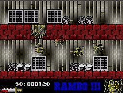 Pantallazo de Rambo 3 para Spectrum