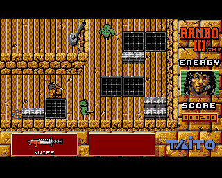 Pantallazo de Rambo III para Amiga