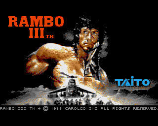 Pantallazo de Rambo III para Amiga