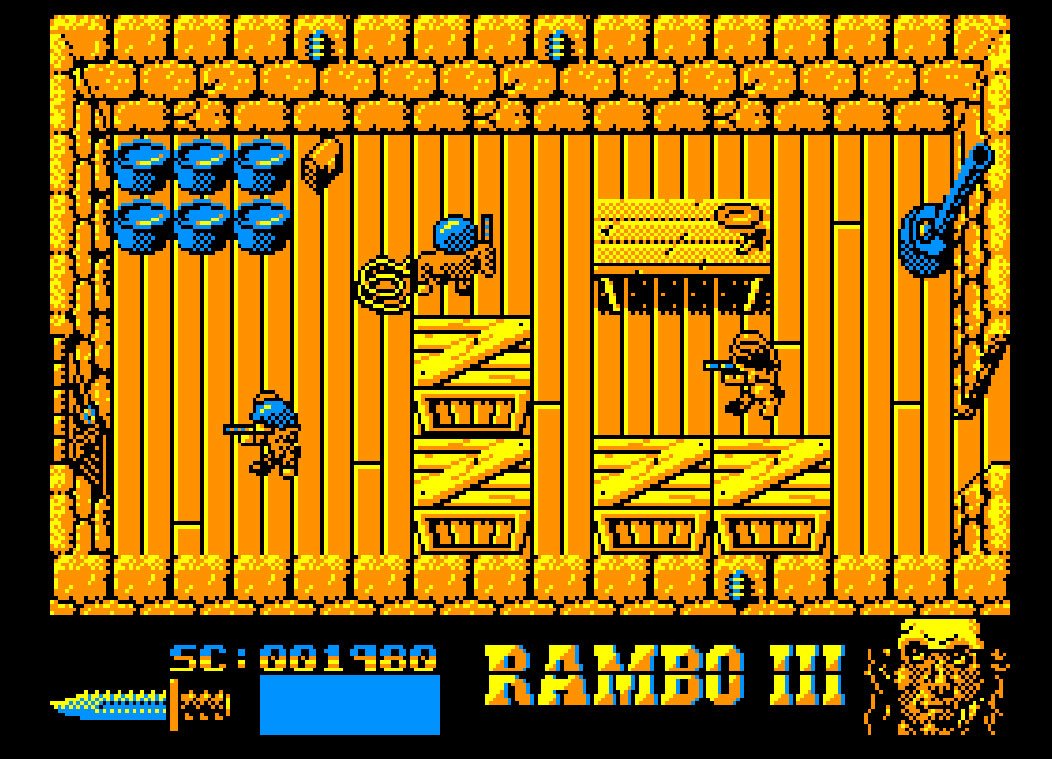 Pantallazo de Rambo III para Amstrad CPC