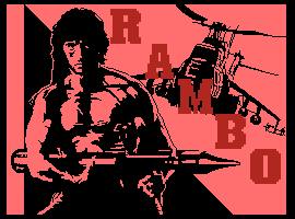 Pantallazo de Rambo para MSX