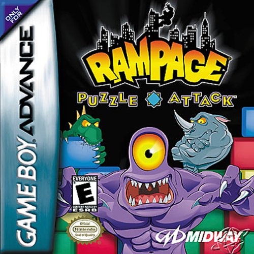 Caratula de Rampage Puzzle Attack para Game Boy Advance