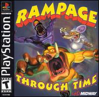 Caratula de Rampage Through Time para PlayStation