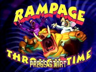 Pantallazo de Rampage Through Time para PlayStation