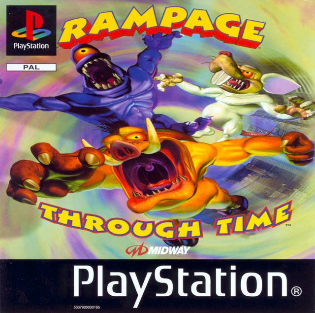 Caratula de Rampage Through Time para PlayStation