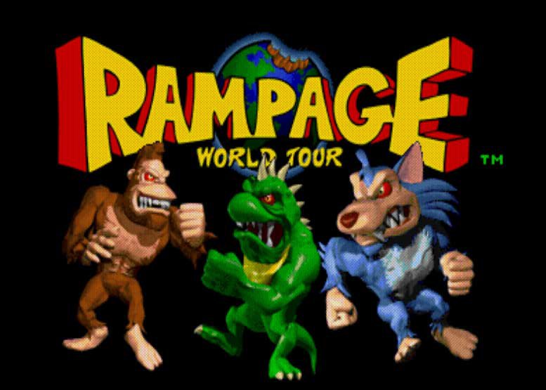 Pantallazo de Rampage World Tour para M.A.M.E.