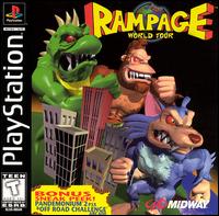 Caratula de Rampage World Tour para PlayStation