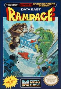 Caratula de Rampage para Nintendo (NES)