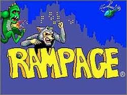 Pantallazo de Rampage para Sega Master System