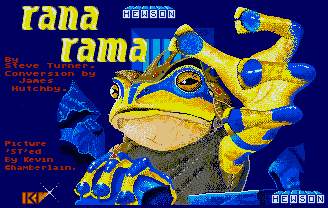 Pantallazo de Rana-Rama para Atari ST