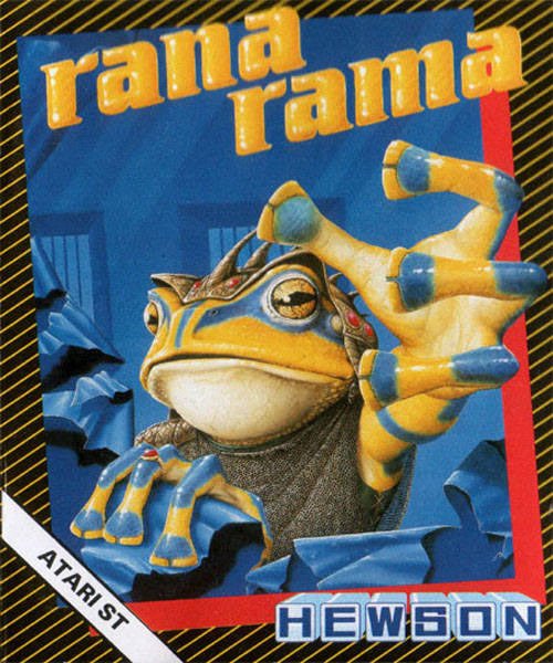 Caratula de Rana-Rama para Atari ST