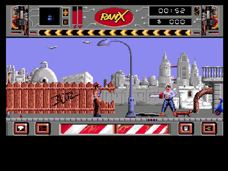 Pantallazo de Ranx: The Video Game para Amiga