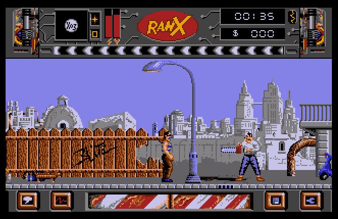 Pantallazo de Ranx: The Video Game para Atari ST