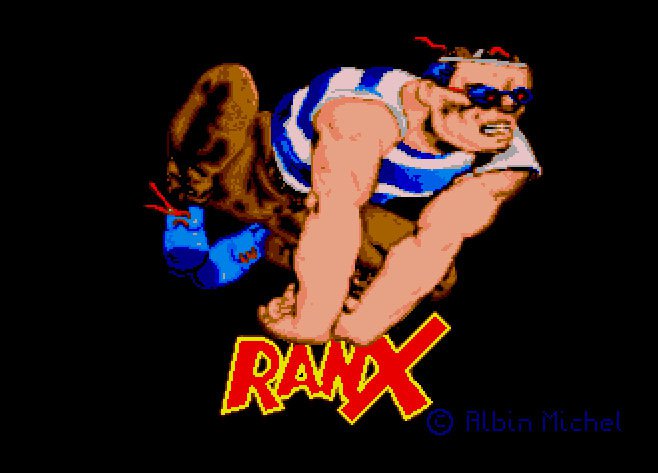 Pantallazo de Ranx: The Video Game para Atari ST
