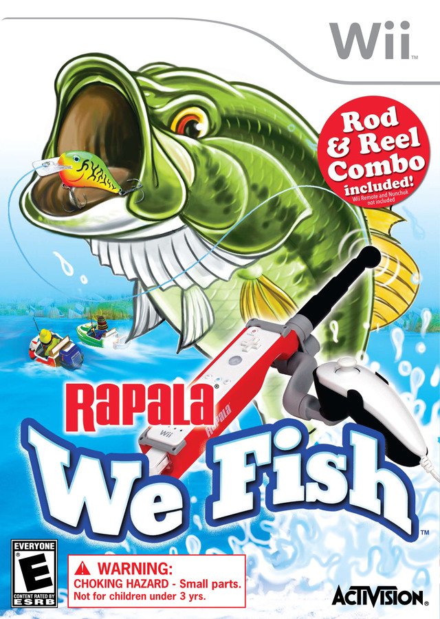 Caratula de Rapala: We Fish para Wii