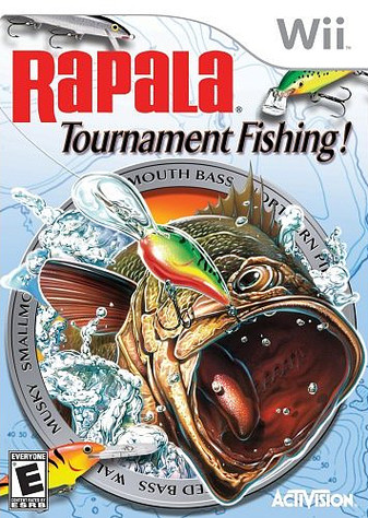 Caratula de Rapala Tournament Fishing para Wii