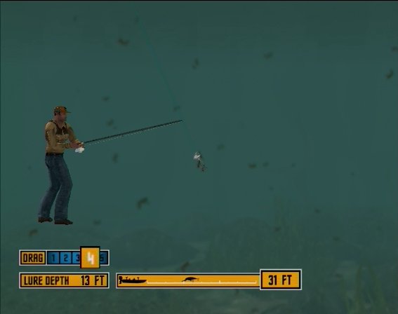 Pantallazo de Rapala Tournament Fishing para Wii