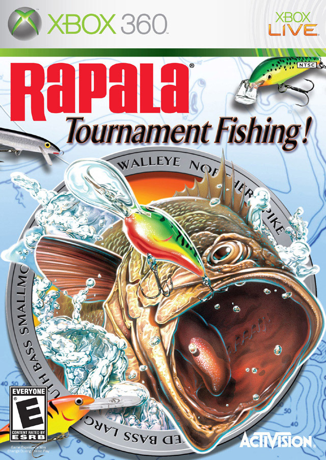 Caratula de Rapala Tournament Fishing para Xbox 360