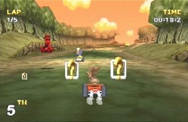 Pantallazo de Rascal Racers para PlayStation