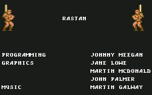 Pantallazo de Rastan para Commodore 64