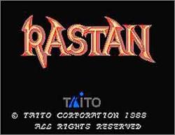 Pantallazo de Rastan para Sega Master System