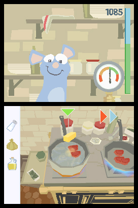 Pantallazo de Ratatouille ¡La Cocina Loca! para Nintendo DS