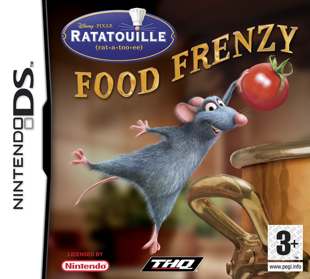 Caratula de Ratatouille ¡La Cocina Loca! para Nintendo DS