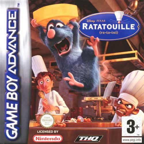 Caratula de Ratatouille para Game Boy Advance