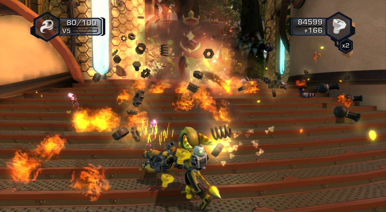 Pantallazo de Ratchet & Clank: Armados hasta los dientes para PlayStation 3