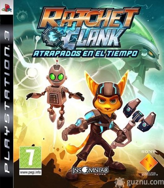 Caratula de Ratchet & Clank: Atrapados en el Tiempo para PlayStation 3