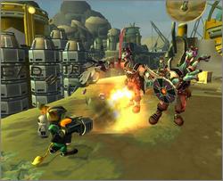 Pantallazo de Ratchet & Clank: Going Commando para PlayStation 2