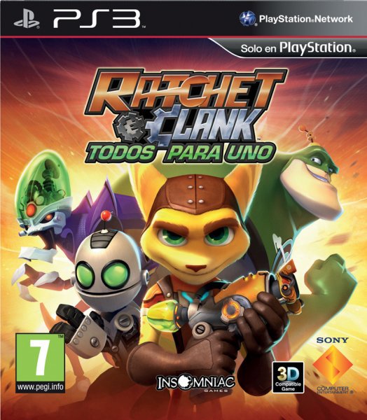 Caratula de Ratchet & Clank: Todos Para Uno para PlayStation 3