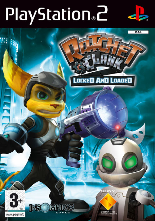 Caratula de Ratchet & Clank 2 : Locked & Loaded para PlayStation 2