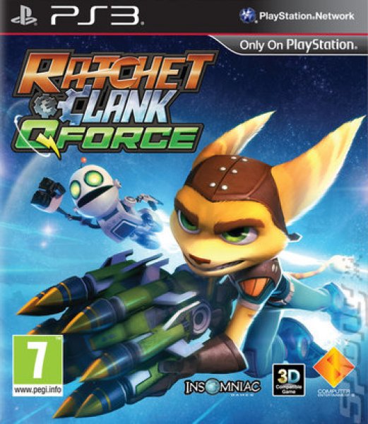 Caratula de Ratchet & Clank QForce para PlayStation 3