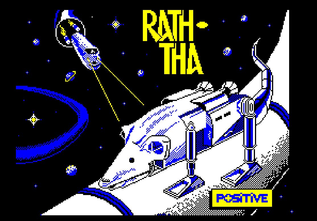 Pantallazo de Rath-Tha para Amstrad CPC