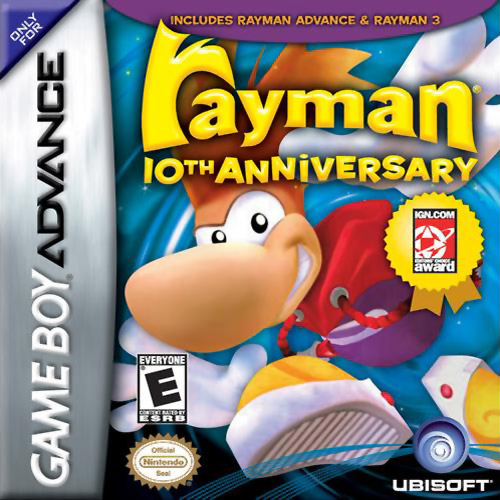 Caratula de Rayman: 10th Anniversary para Game Boy Advance