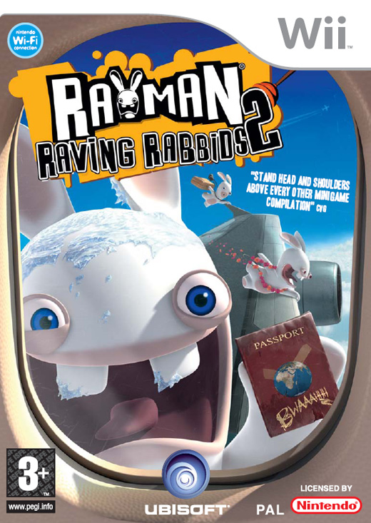 Caratula de Rayman: Raving Rabbids 2 para Wii