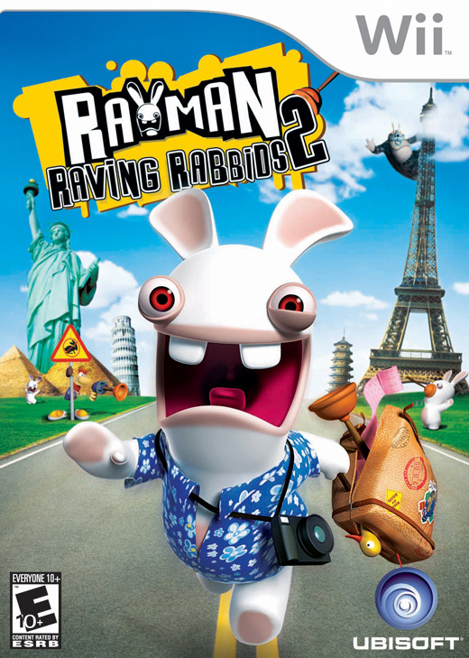 Caratula de Rayman: Raving Rabbids 2 para Wii